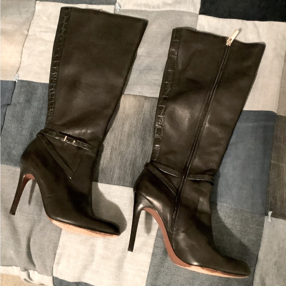 Coach leather boots - size 6.5